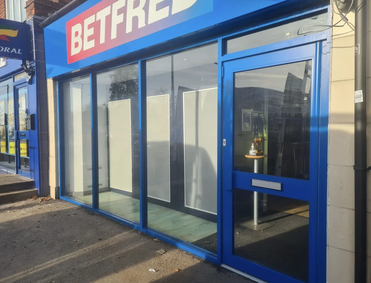 Bet Fred Shopfront Northampton